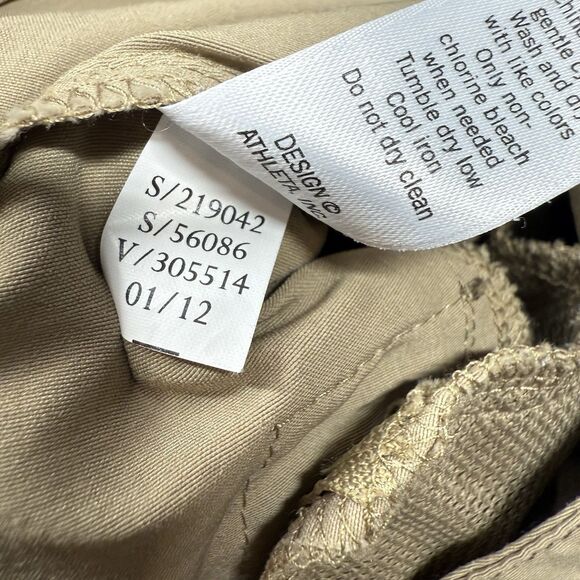 Athleta Cargo Pants Women’s 10P Khaki Nylon Mariposa Workout Sport Hiking Casual - Picture 10 of 10